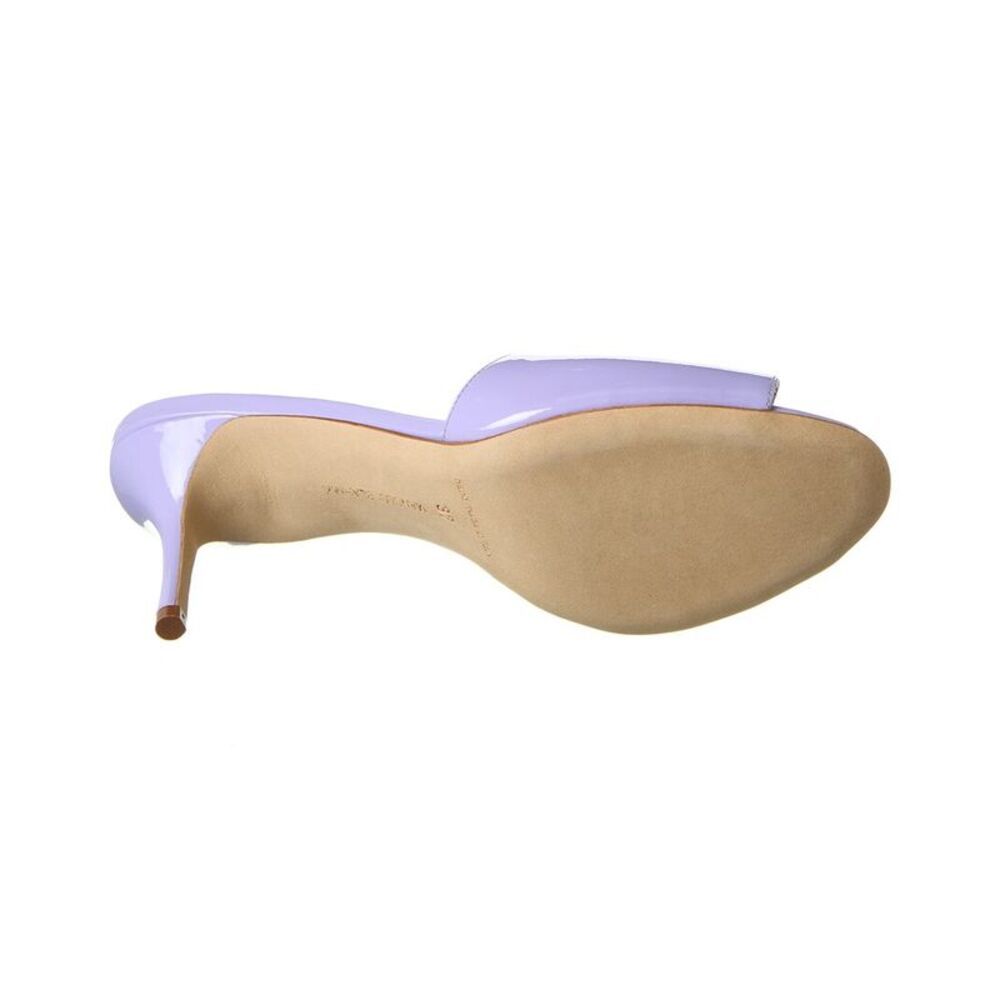 Manolo Blahnik Houramu 70 Patent Sandal - Picture 4 of 5